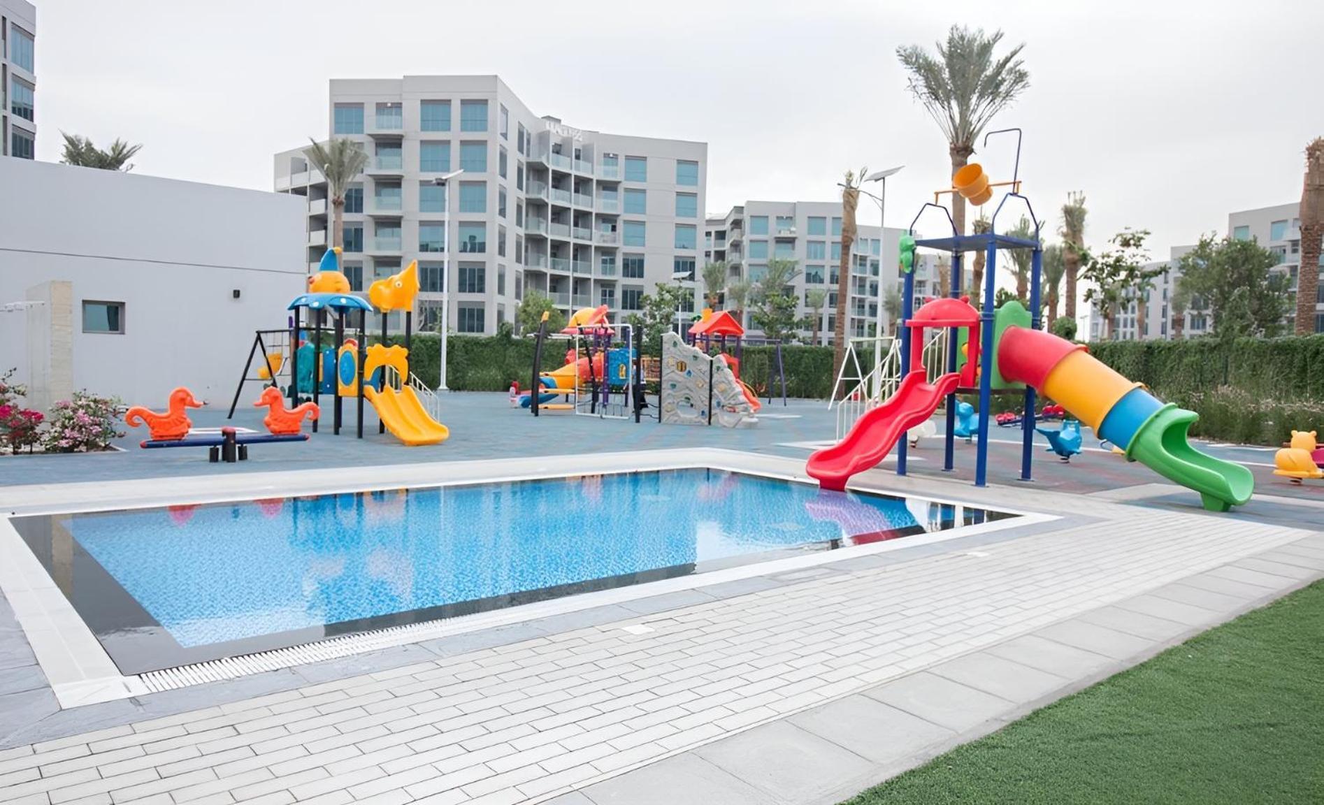 Budget-Friendly 2Bd Near Expo With A Huge Pool Dubaï Extérieur photo